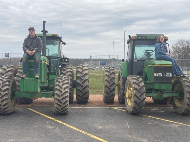 students and tractors 